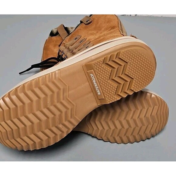 Sorel Boots Joan of Arctic Fleece Winter Waterproof Gorpcore Boots Sz 9.5 EUC - Picture 6 of 12